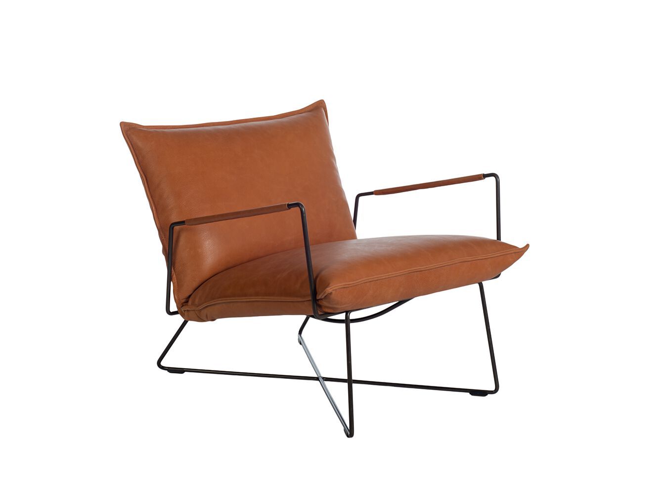 Кожаное кресло с подлокотниками Jess Earl ARCH-00115766 - Вид №4