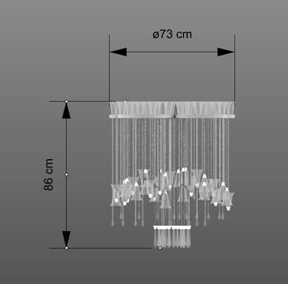 Китай светодиодная люстра Beau & Bien ReNaissance ARCH-00108499 - Вид №10