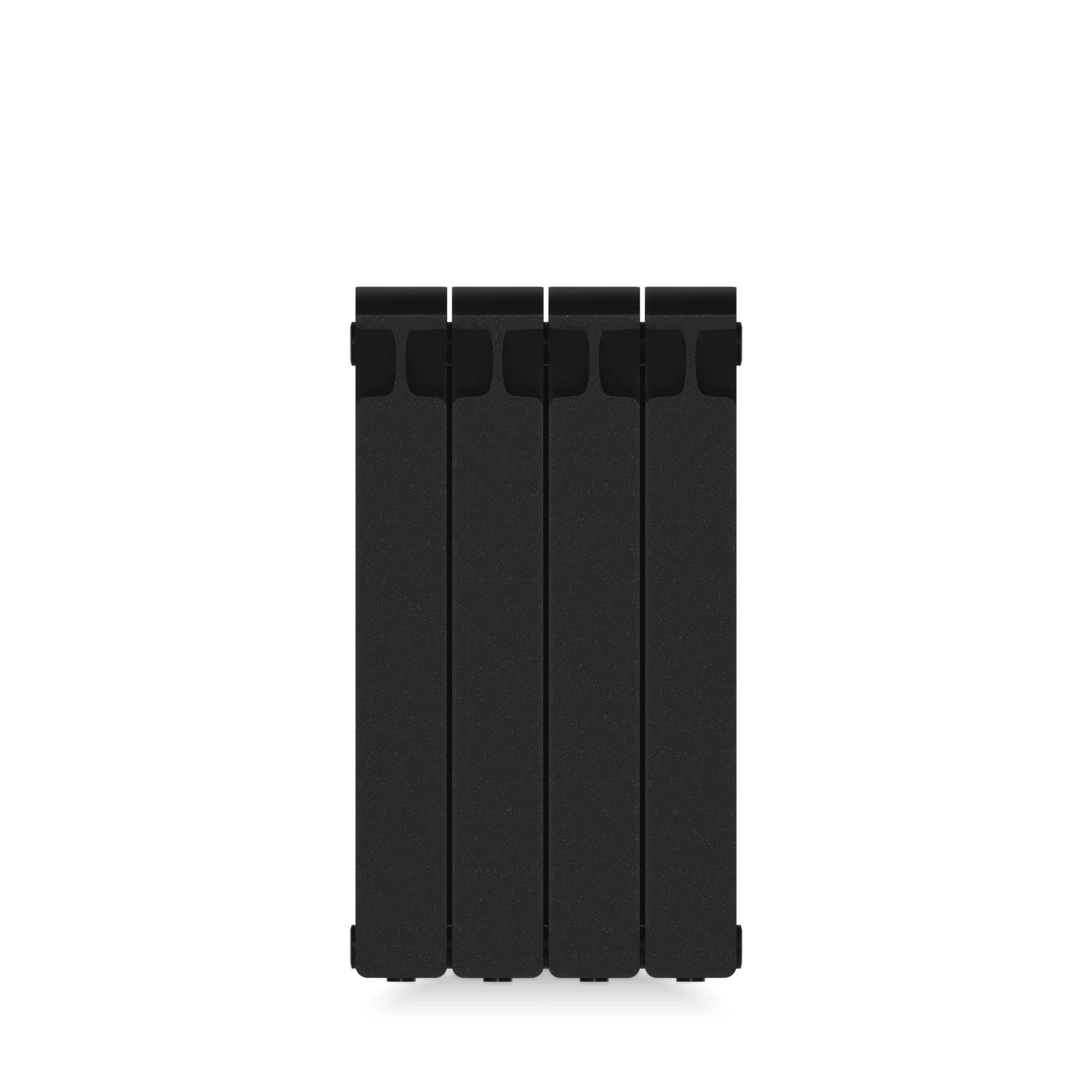 82560795 Радиатор 500 4 секции боковое подключение биметалл цвет черный Monolit STLM-0029971 RIFAR