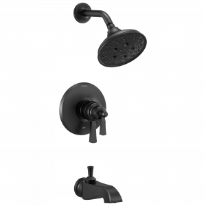 T17T456-BL Панель для ванны и душа TempAssure 17T Delta Faucet Dorval Матовый черный