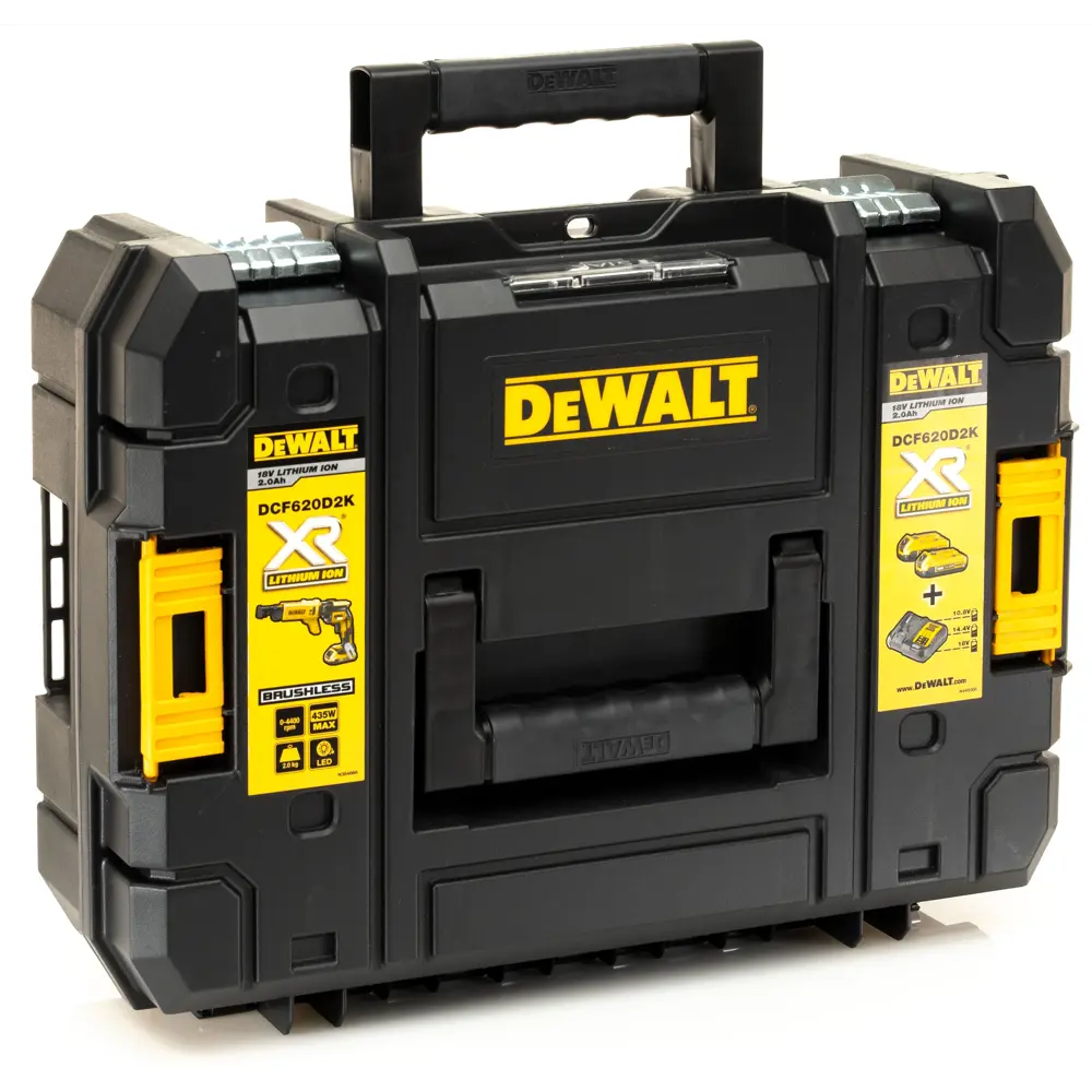 Шуруповерт бесщеточный аккумуляторный по гипсокартону DeWalt DCF620D2K-QW, 18 В Li-ion 2х2 Ач STLM-2172312 - Вид №13