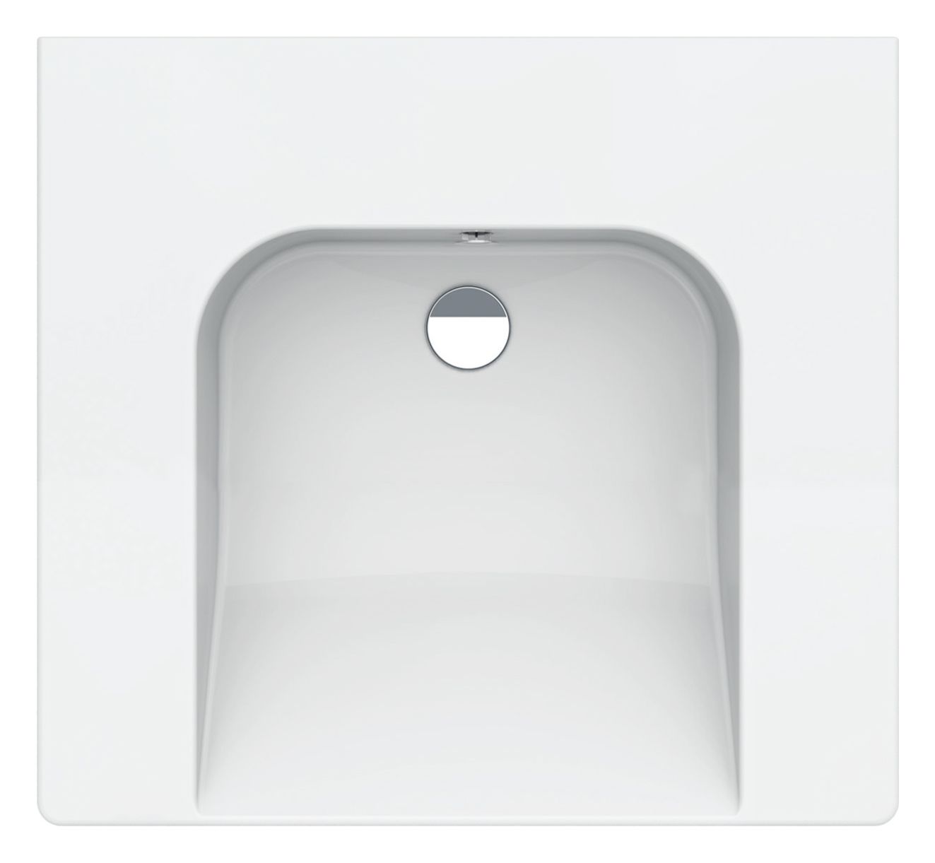 Керамическая прямоугольная подвесная раковина GSI ceramica Community ARCH-00125193 - Вид №3