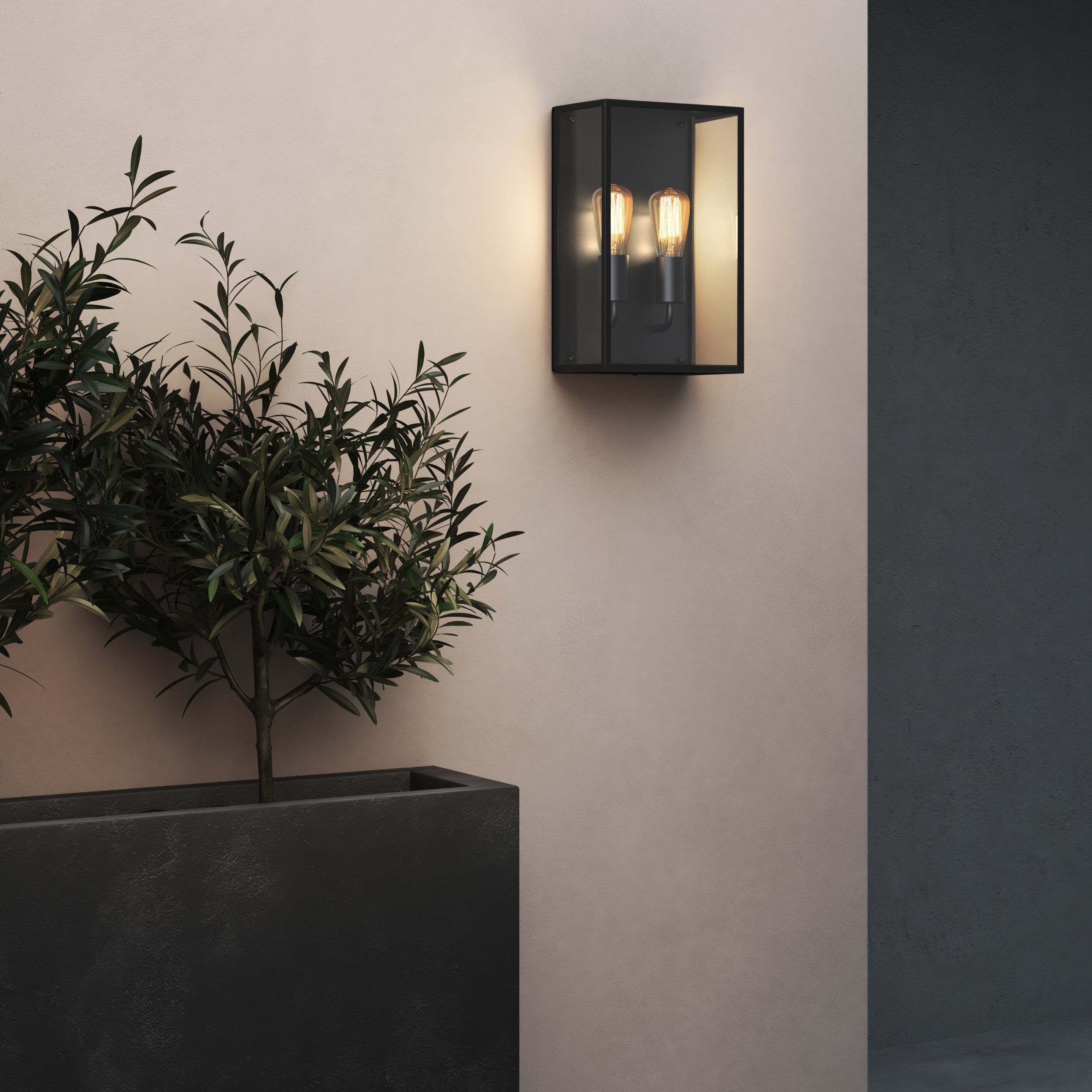 Светодиодные наружные настенные светильники из нержавеющей стали Astro Lighting MESSINA TWIN ARCH-00124745 - Вид №2
