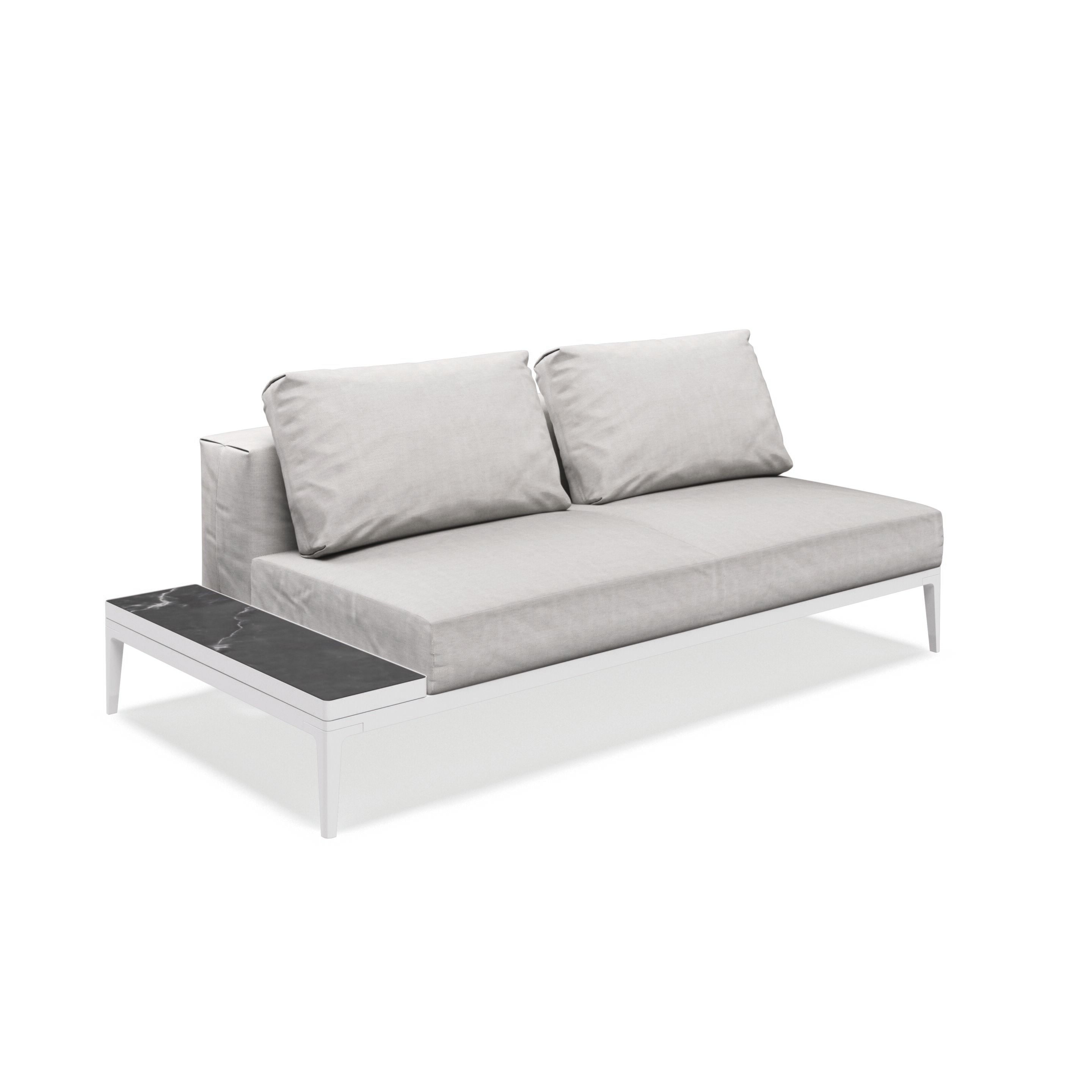 Тканевый угловой модульный садовый диван Gloster сетка ARCH-00114712 - Вид №50