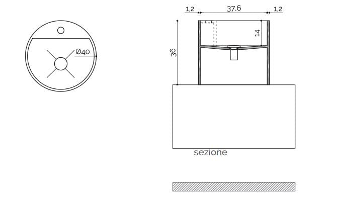Столешница из Corian® Acquapazza Corian ® elements ARCH-00063247 - Вид №3