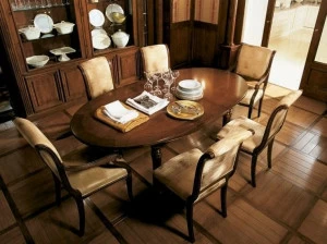 Martini Interiors Овальный обеденный стол из ореха Oliver’s house