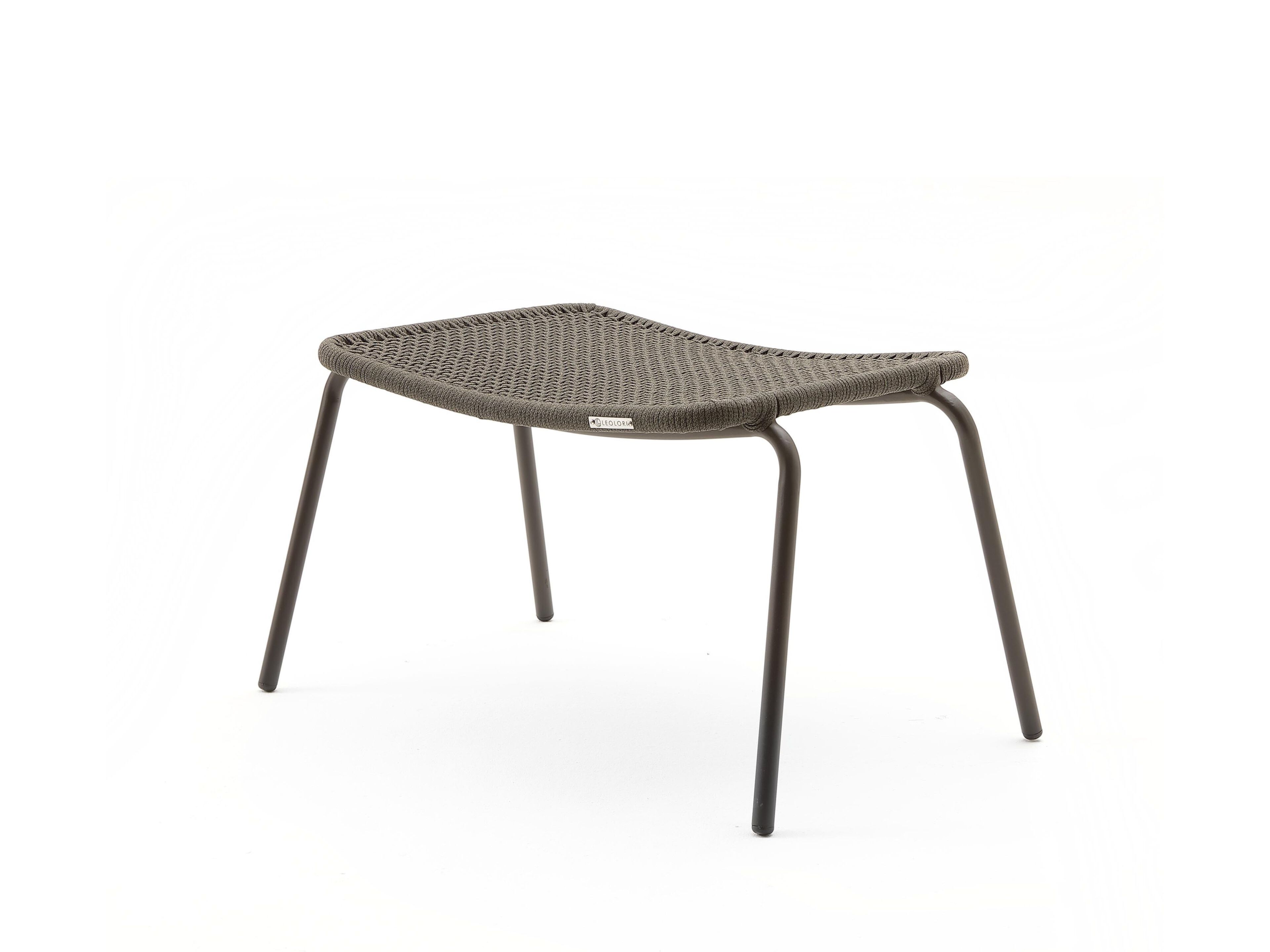 Плетеный алюминиевый садовый стул для ног Nodo Italia Via ARCH-00148463