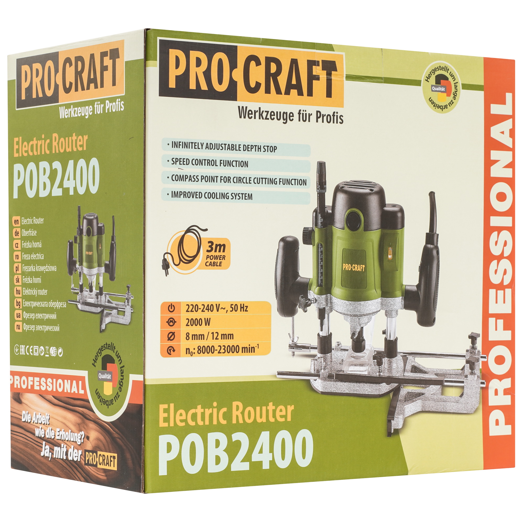 Фрезер PROCRAFT POB2400 9277888 STDN-0021603 - Вид №10