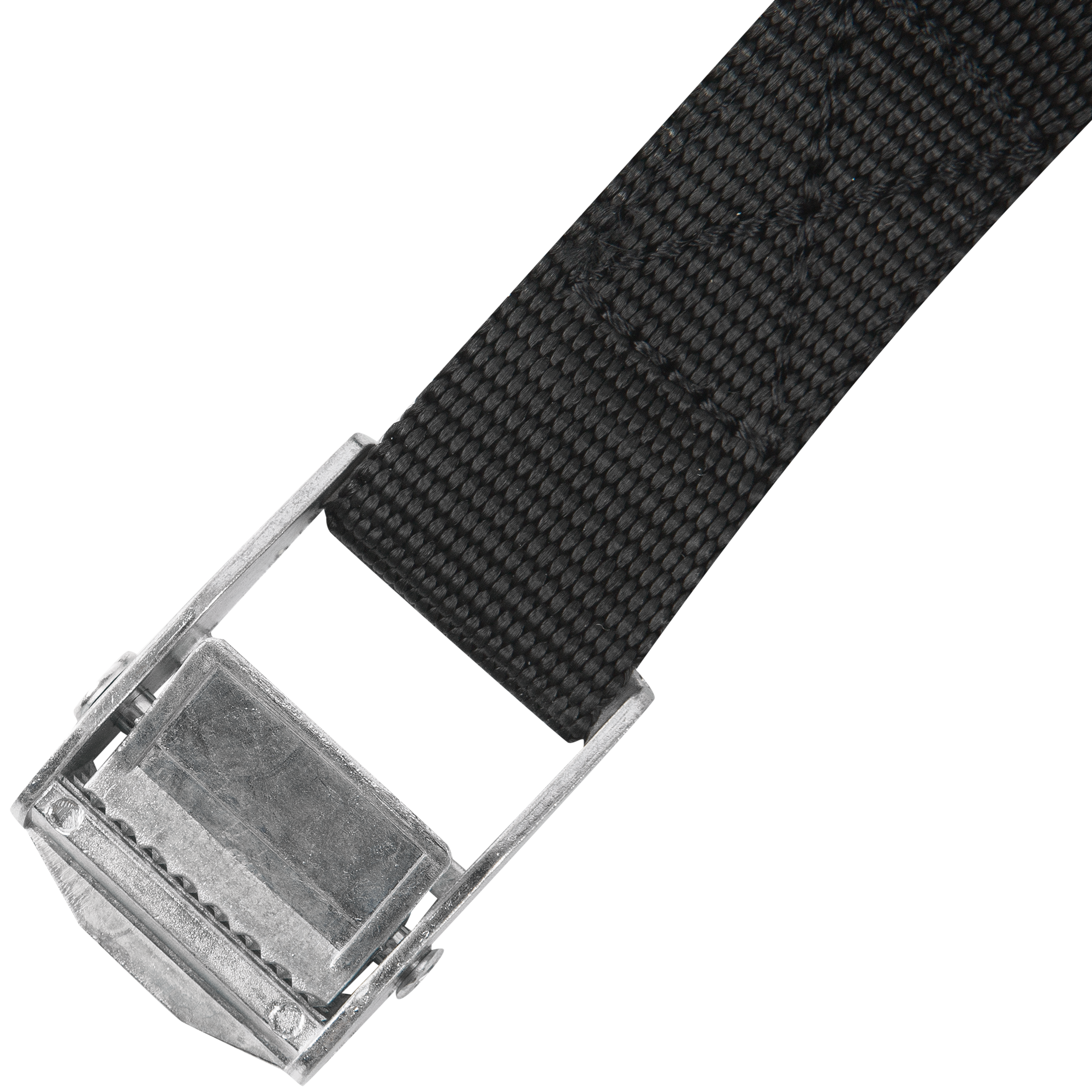 82125519 Ремень-стяжка с пряжкой-зажимом 25х5000 мм полипропилен цвет чёрный STLM-0019741 STANDERS