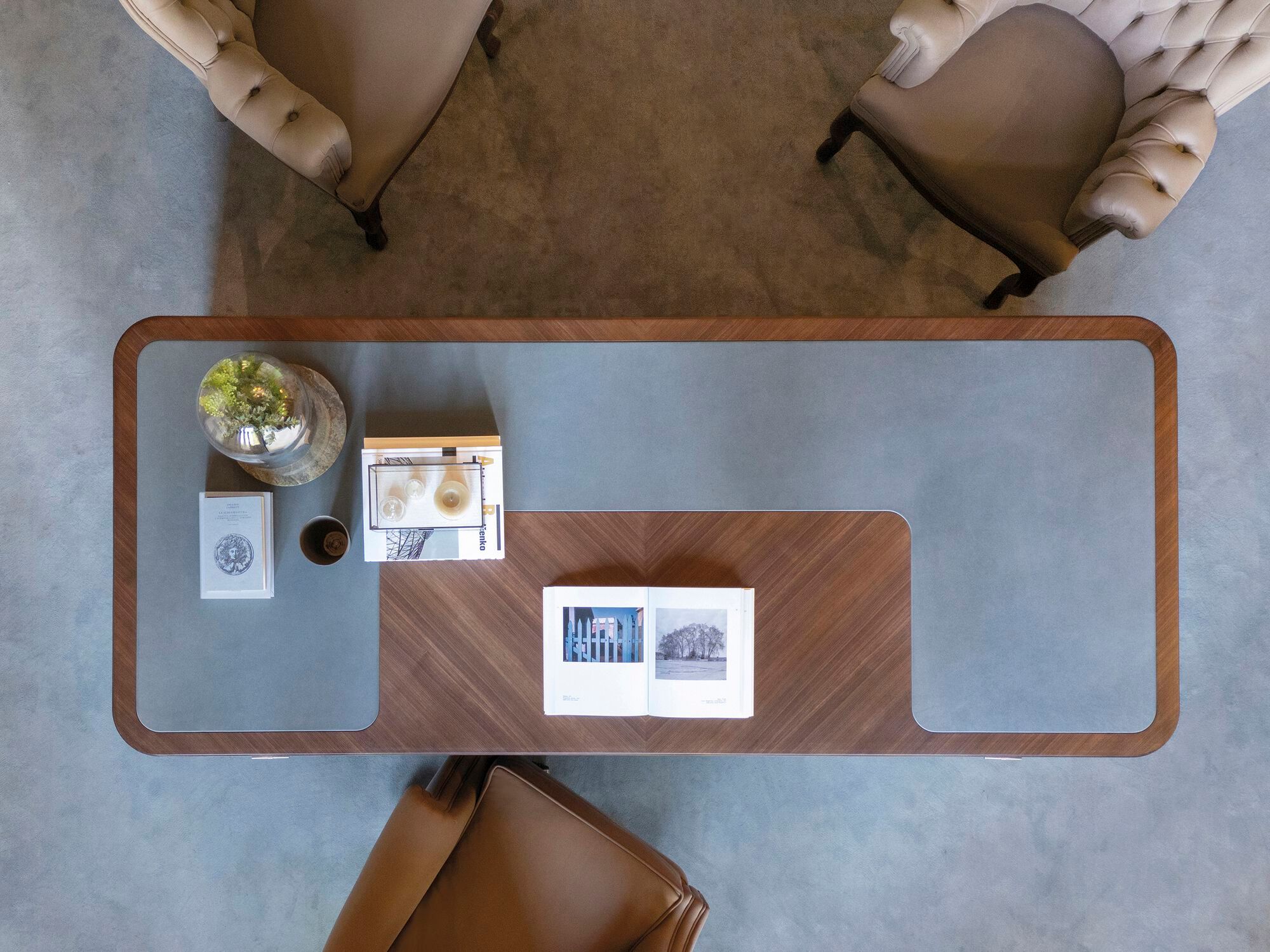 Деревянный прямоугольный стол с ящиками Bellotti Ezio Charming ARCH-00107015 - Вид №7