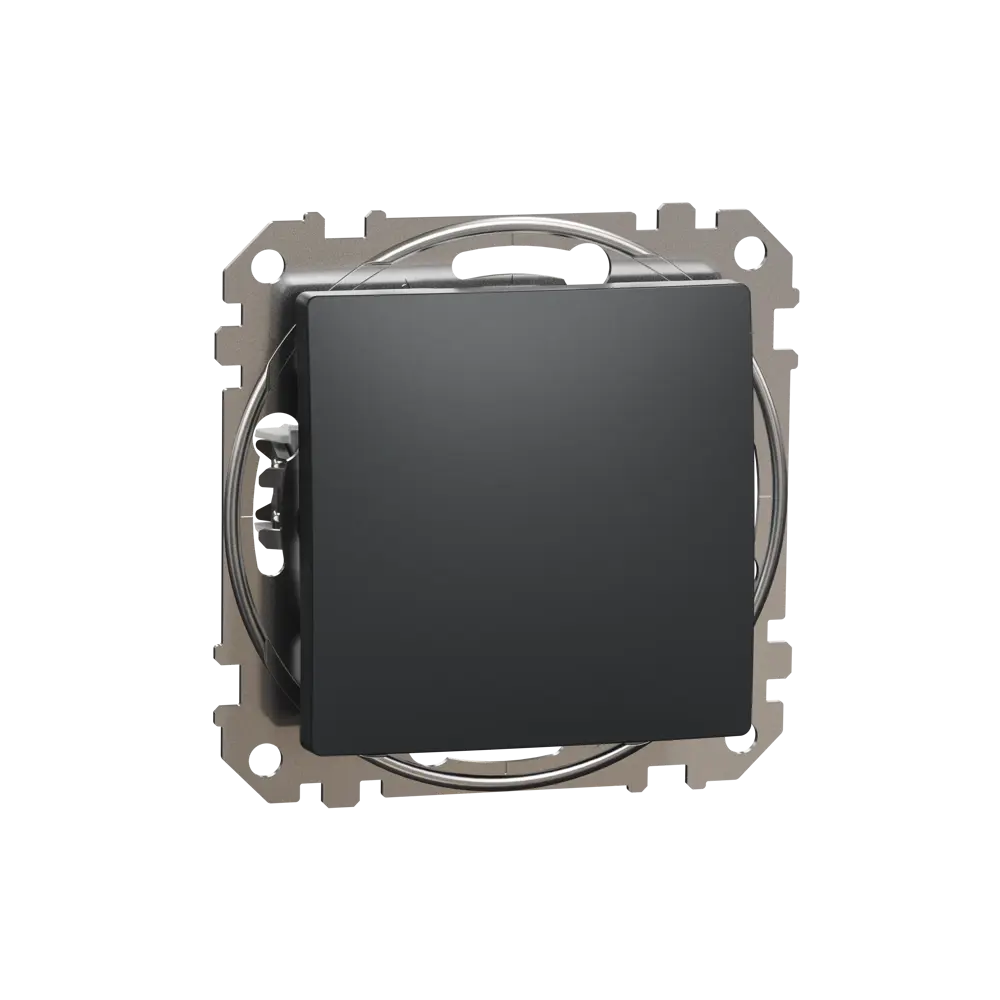 Переключатель перекрёстный встраиваемый Systeme Electric Sedna Design 1 клавиша, цвет антрацит Sedna Design Elements STLM-2204413 - Вид №1