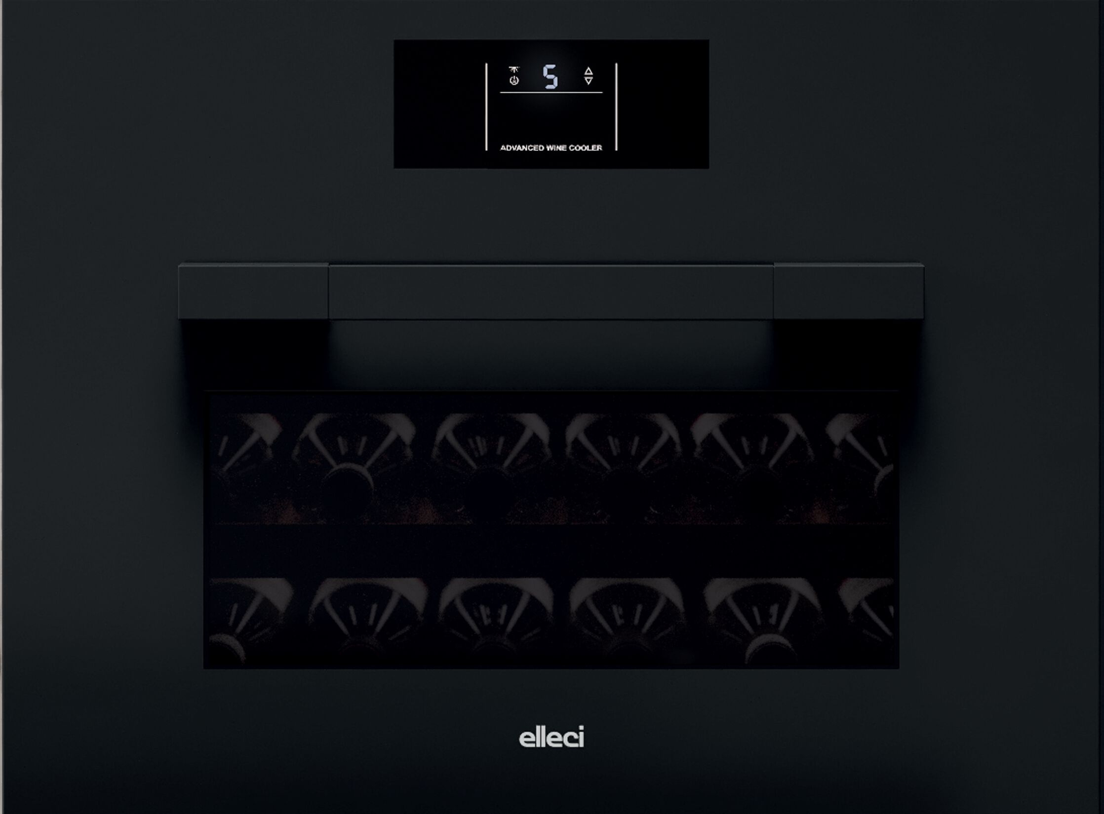 Встраиваемый холодильник для менее чем 50 бутылок с подсветкой Elleci Elite Kitchen ARCH-00127473