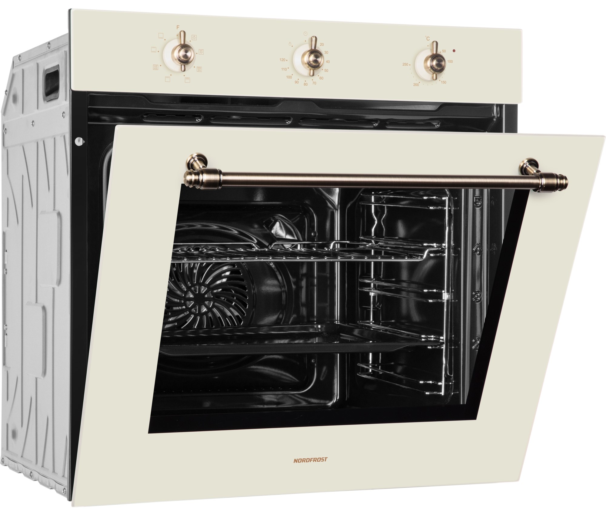 9173492 Электрический духовой шкаф NORDFROST HM 6080 YR бежевый STDN-0050514 - Вид №2