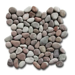 Мозаика из гальки Lux4home PEBBLE TILES Камни из гальки Pebble tiles Ocalla Berry