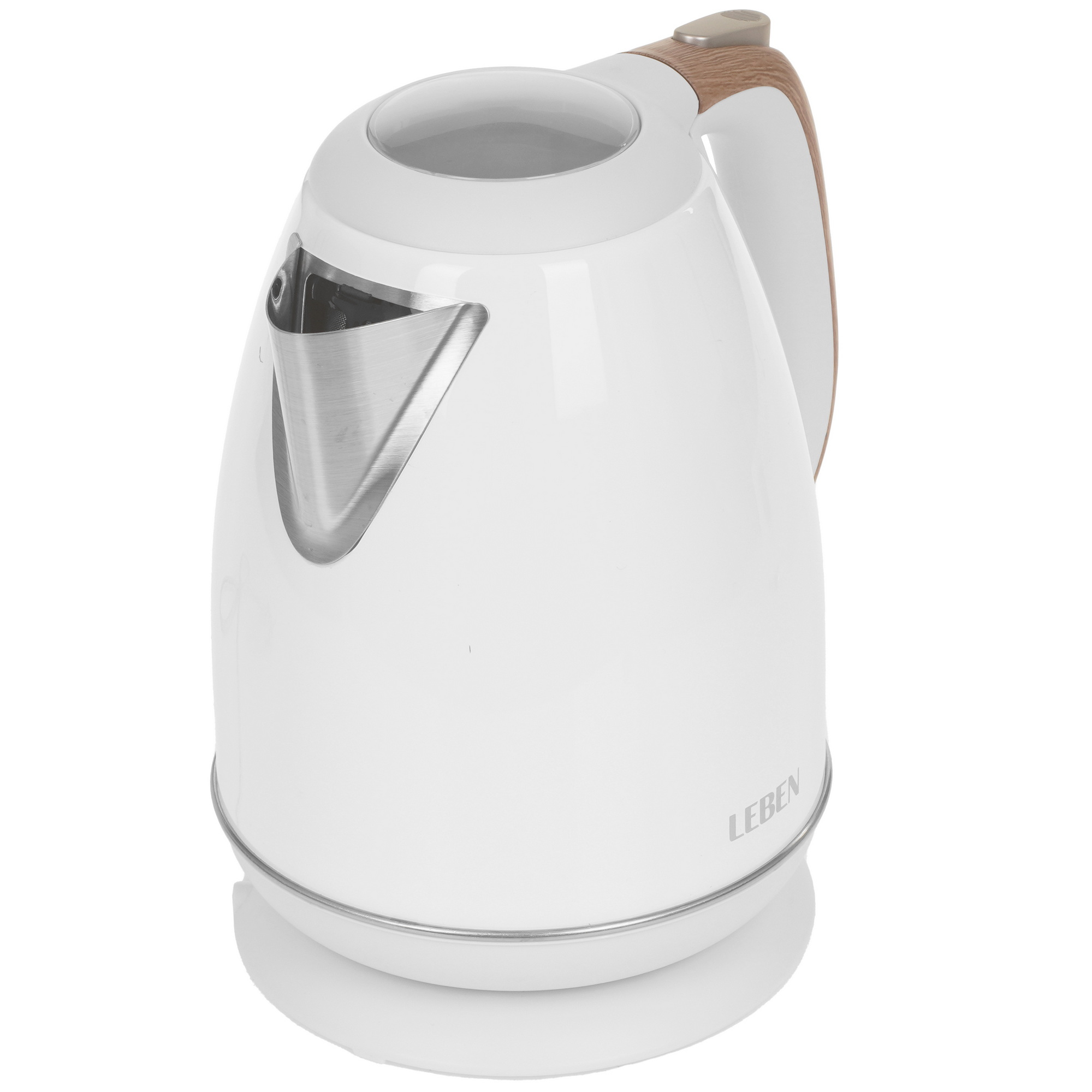 9237182 Электрочайник LEBEN 291-096 белый STDN-0034743 - Вид №2