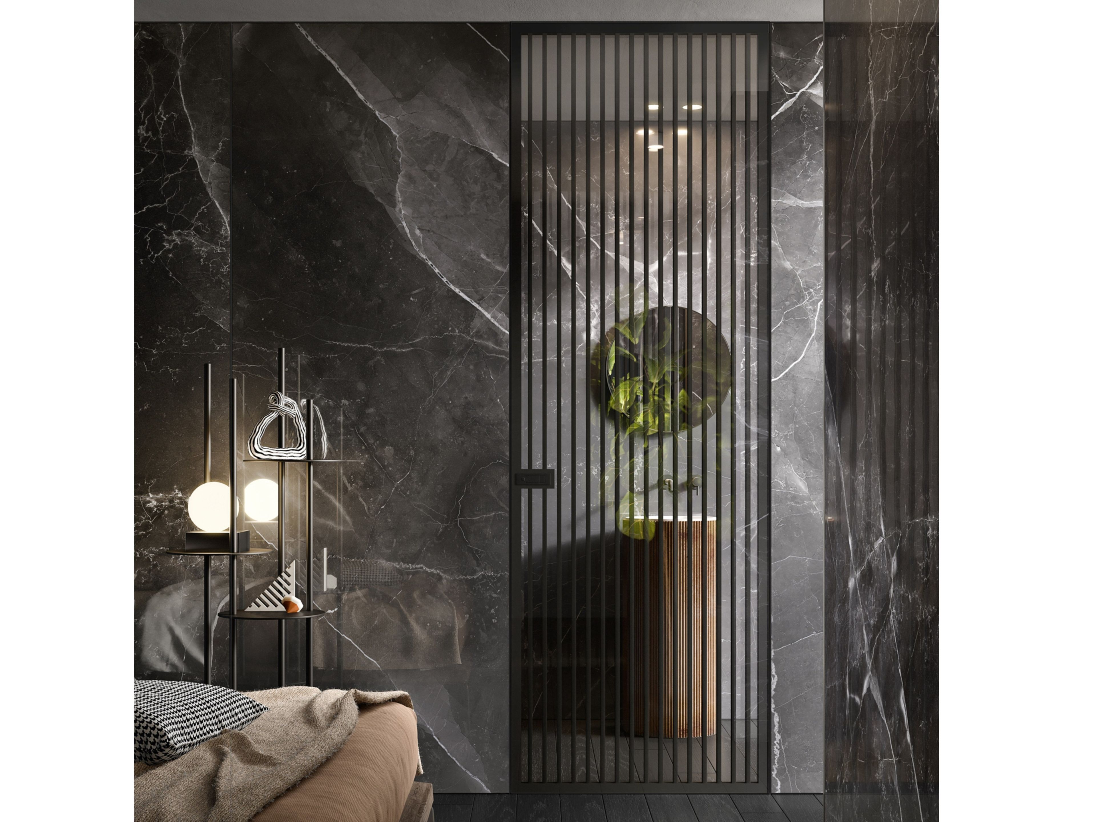 Стеклянная распашная дверь GAROFOLI Bisystem ARCH-00060514 - Вид №13