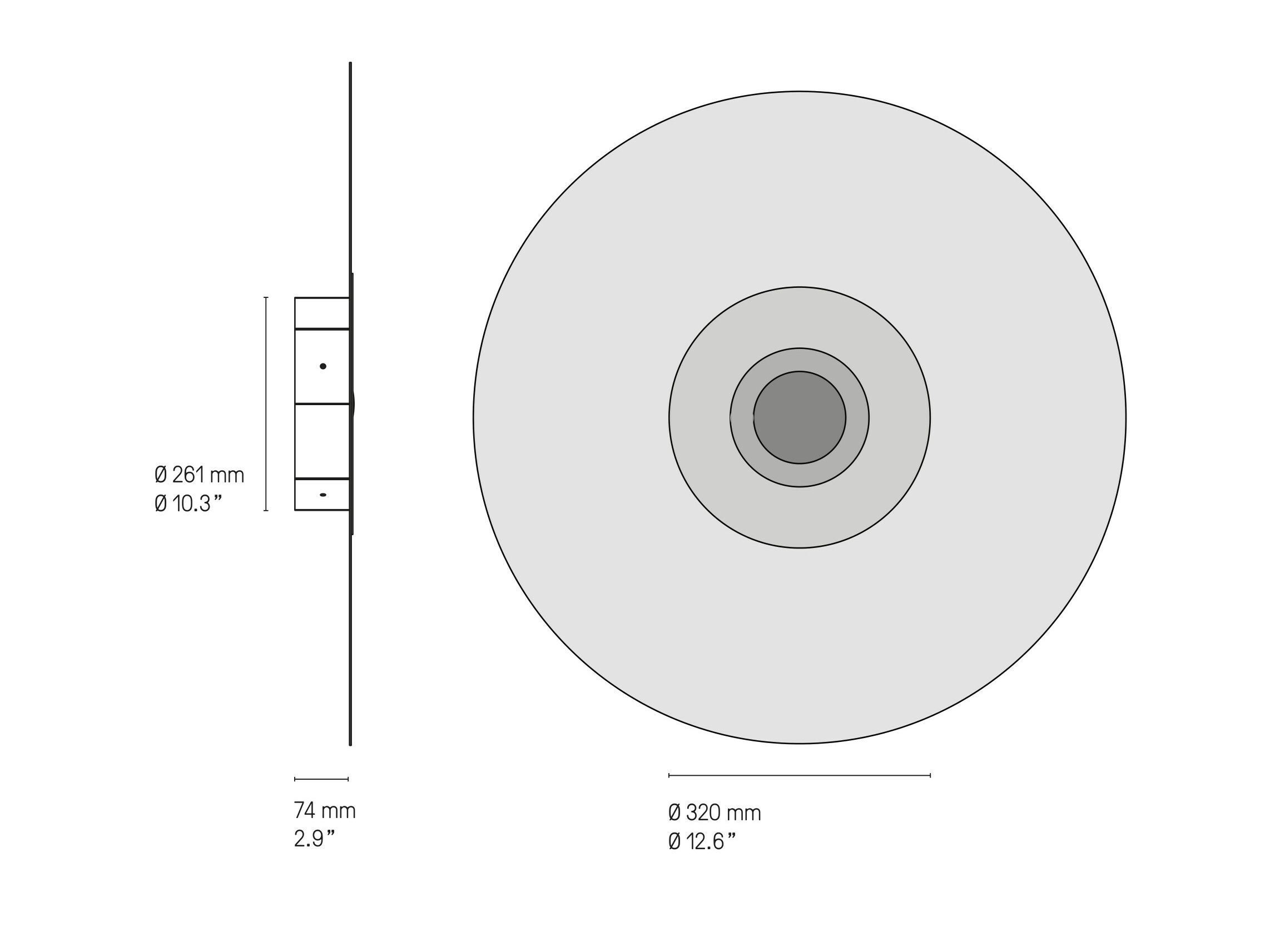 Латунный светодиодный настенный светильник CVL Luminaires Atmos ARCH-00087781 - Вид №5