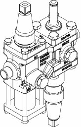 Danfoss ICF 15 — многофункциональные клапанные станции ICF 15-4-18H (15 DIN) Клапан-регулятор у 027L4542  - Вид №15