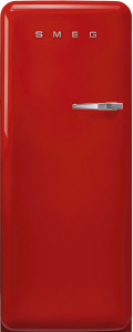 FAB28LRD5 Холодильник / отдельностоящий однодверный холодильник, стиль 50-х годов, 60 см, красный, петли слева SMEG