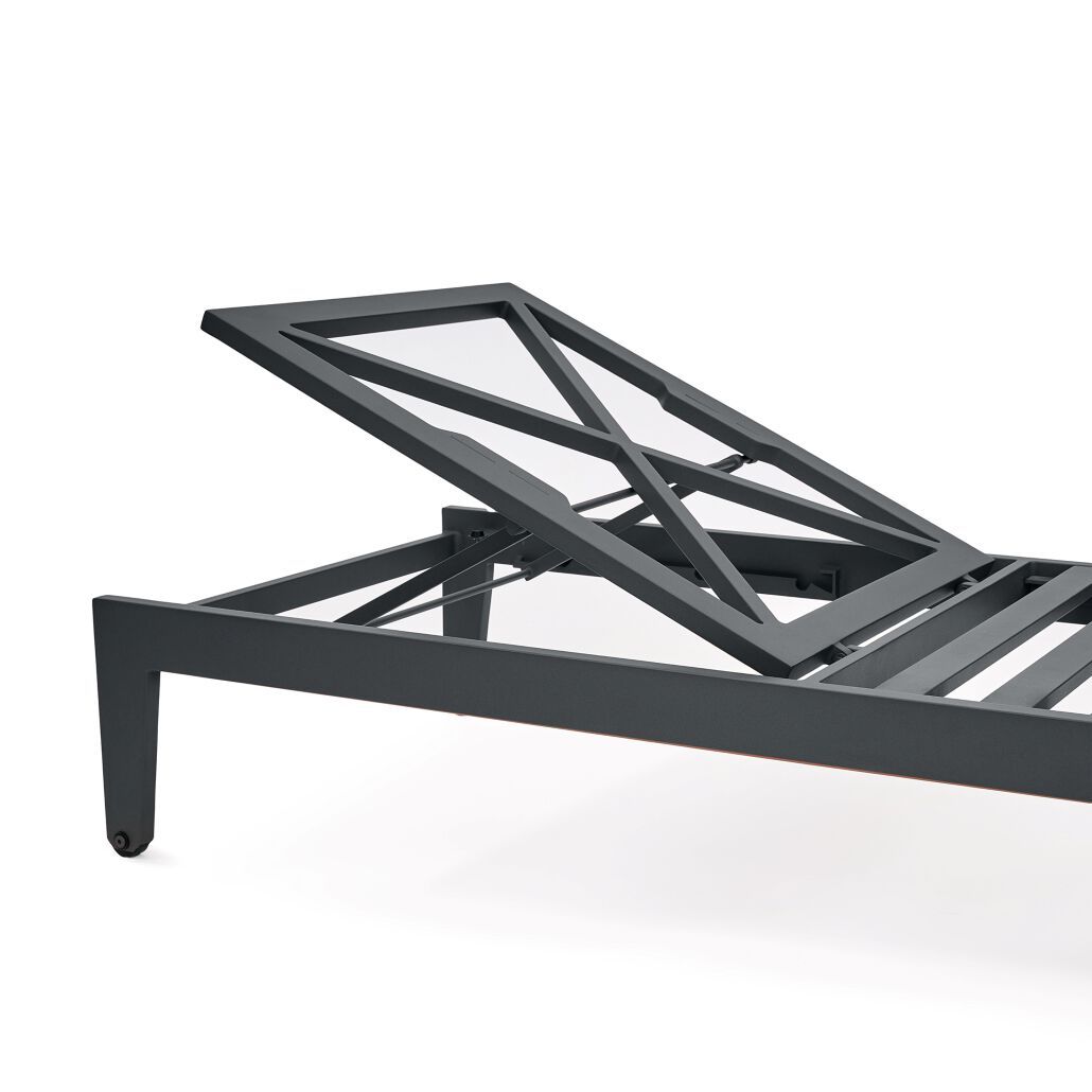 Садовая кровать с откидной спинкой из ткани Walters Varenna ARCH-00132267 - Вид №7