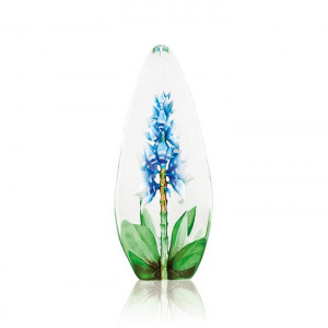 33818 Скульптура "Орхидея", синяя, 85/215 мм. Maleras