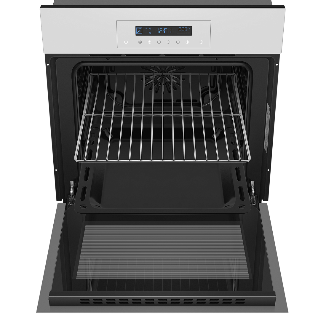 9100949 Электрический духовой шкаф HOMSair OEH606WH белый STDN-0057531 - Вид №3