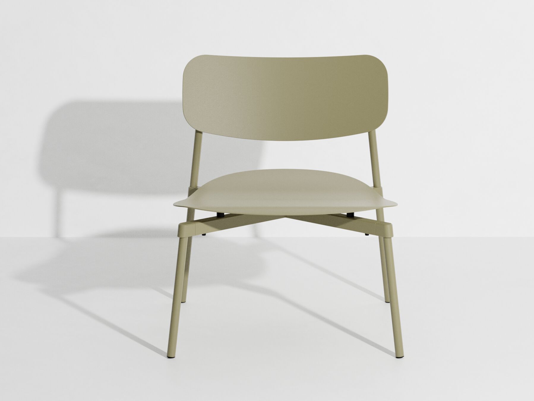 Алюминиевый штабелируемый стул с порошковым покрытием Petite Friture Fromme ARCH-00128934 - Вид №6