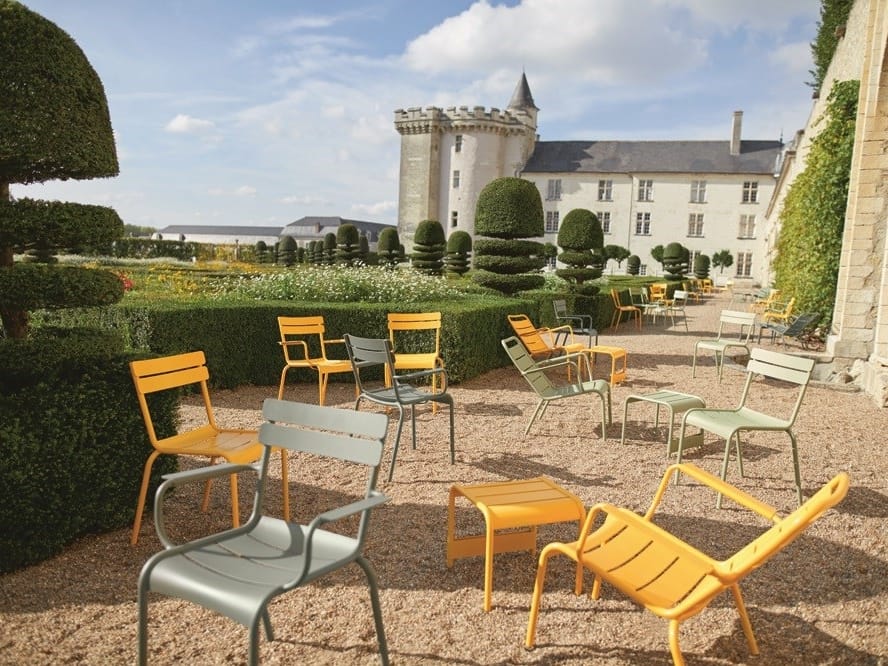 Алюминиевый штабелируемый садовый стул с подлокотниками Fermob Luxembourg ARCH-00023901 - Вид №7