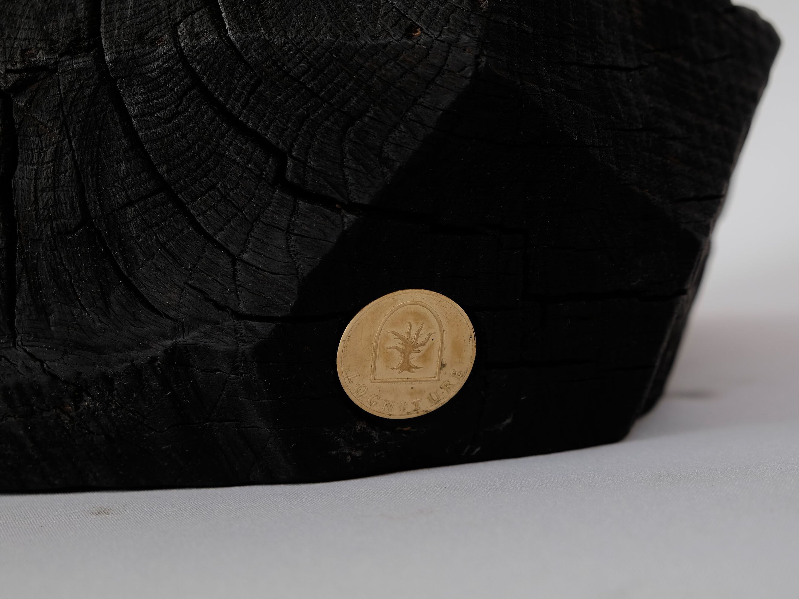 Круглый журнальный столик из дуба Logniture Jownik ARCH-00089549 - Вид №12