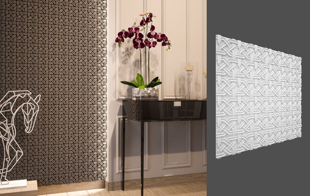 Трехмерное гипсовое покрытие WallDeco C-Classic ARCH-00033793 - Вид №5