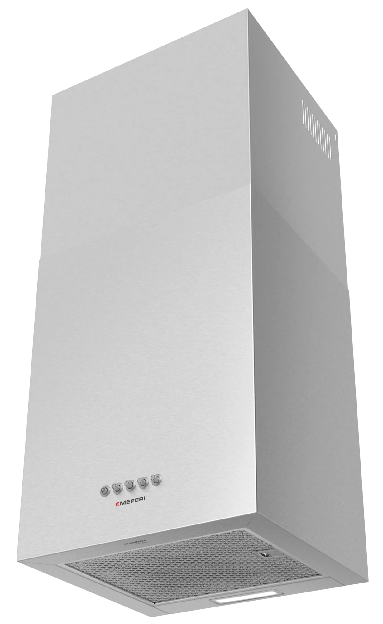 9270615 Вытяжка пристенная Meferi ROOMBOX40IX COMFORT серебристый STDN-0077095 - Вид №3