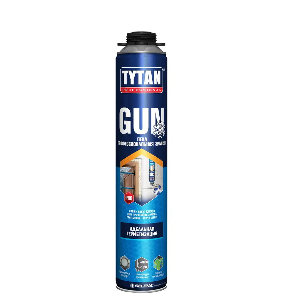 Пена монтажная пистолетная Tytan Professional зимняя 750 мл STLM-2112835