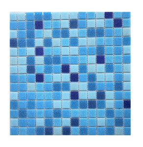 90867215 Декоративная мозайка MC128 30.5х30.5см цвет Синий Эконом серия STLM-0415956 КЕРАМОГРАД
