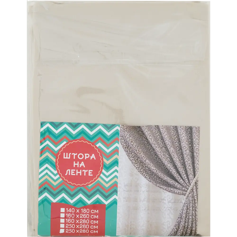 Тюль Бриз 200х280 розовый лента GARDEN STLM-2012748 - Вид №3