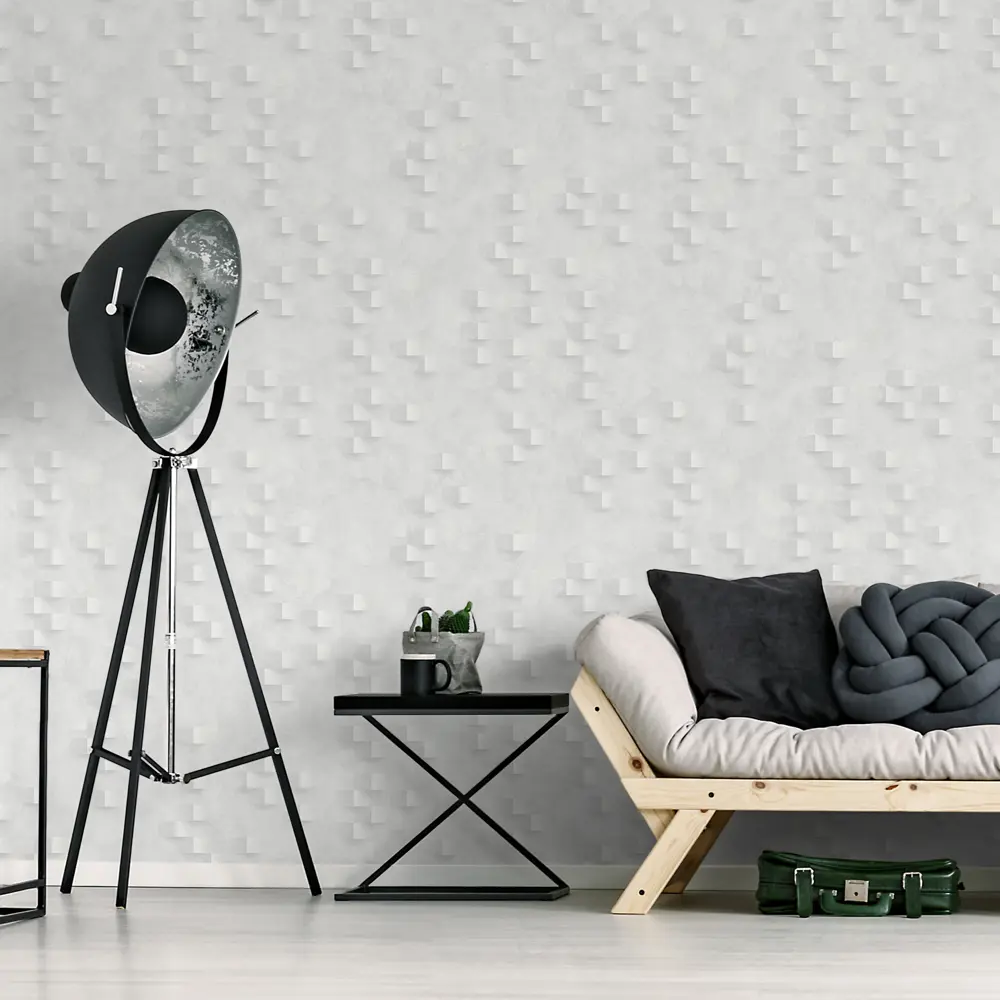 Обои флизелиновые Grandecolife Fort светло-серые 1.06 м GDR143113 STLM-2152554 - Вид №3