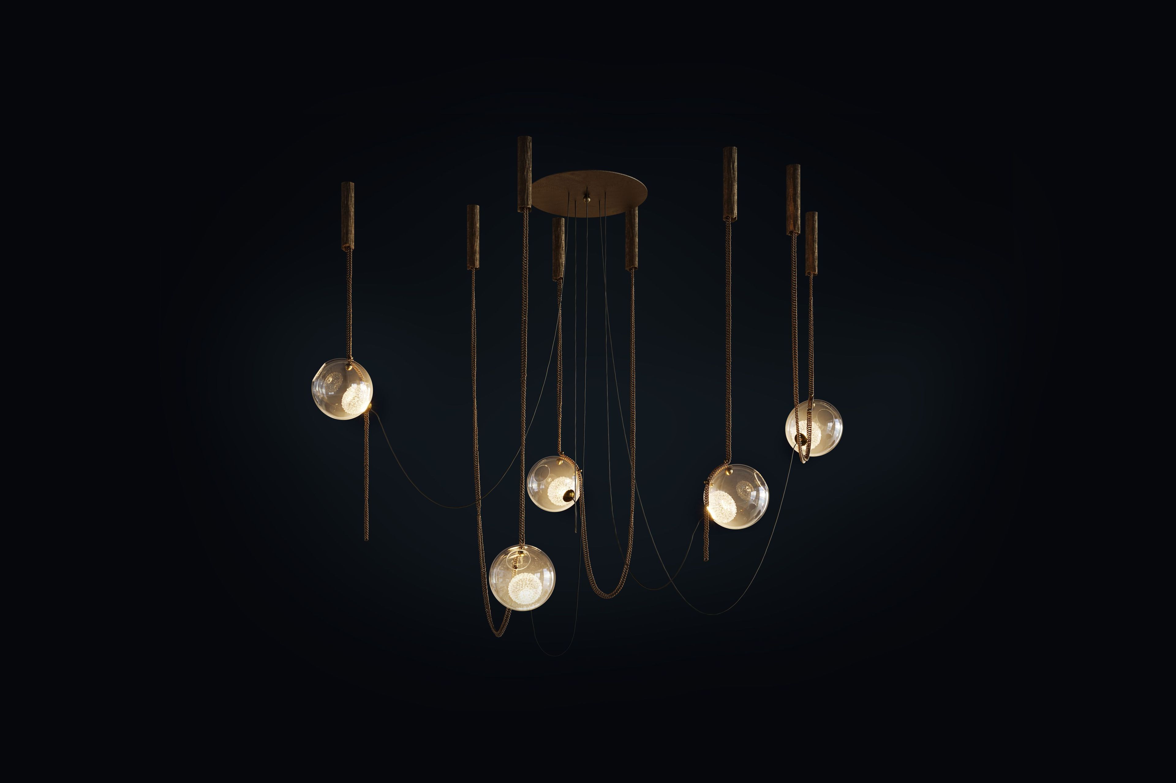 Светодиодный подвесной светильник Larose Guyon Abysse ARCH-00094953 - Вид №1