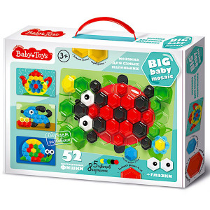 TD02517 BABY Мозаика для самых маленьких, (52 эл.) Baby Toys
