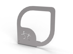 Стальная стойка для велосипедов с порошковым покрытием