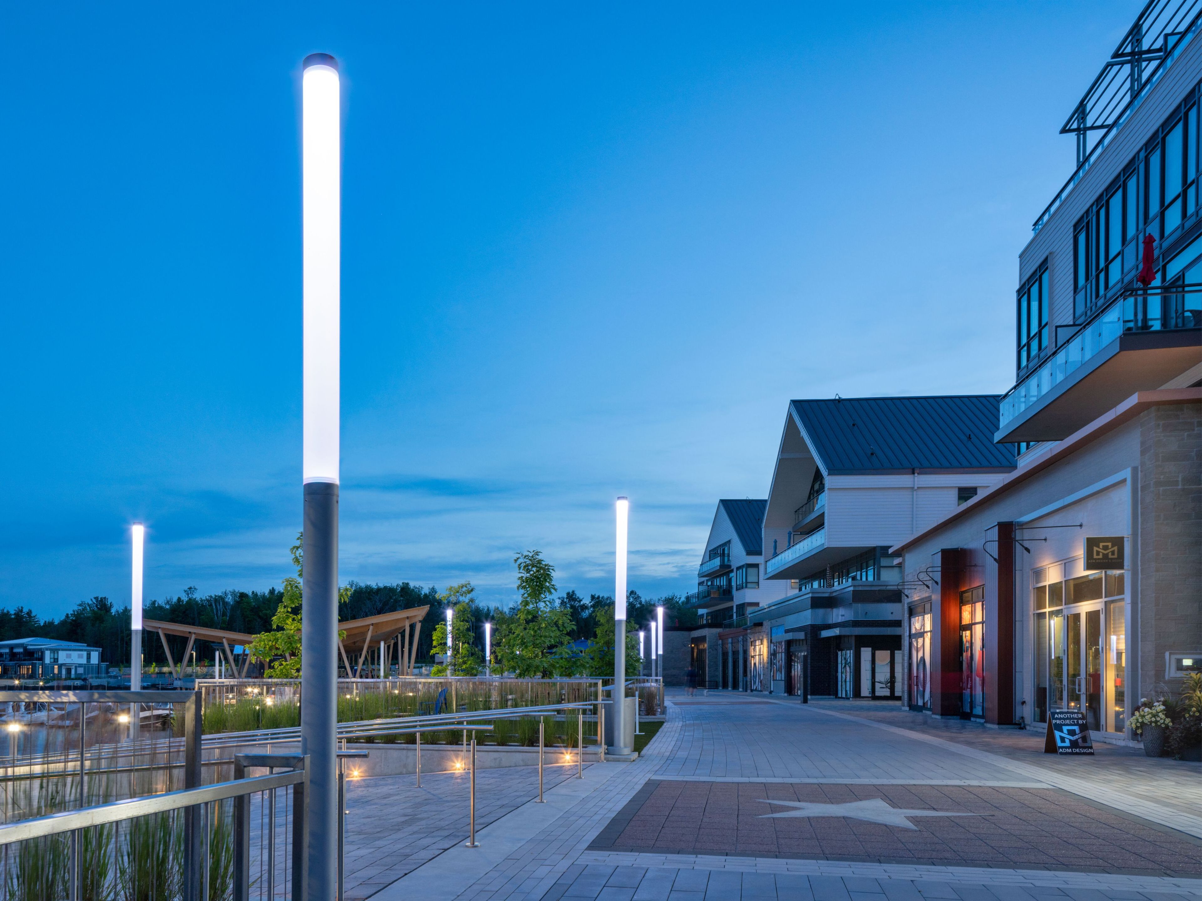 Алюминиевый светодиодный светильник для общественных мест Platek ARCH-00044994 - Вид №2