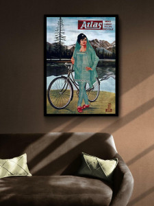 90063680 Постер Просто Постер Велосипед Atlas 40x50 в раме Металл STLM-0099239 ПРОСТОПОСТЕР