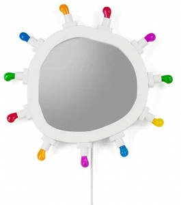 Seletti Настенное зеркало со встроенной подсветкой Luminaire