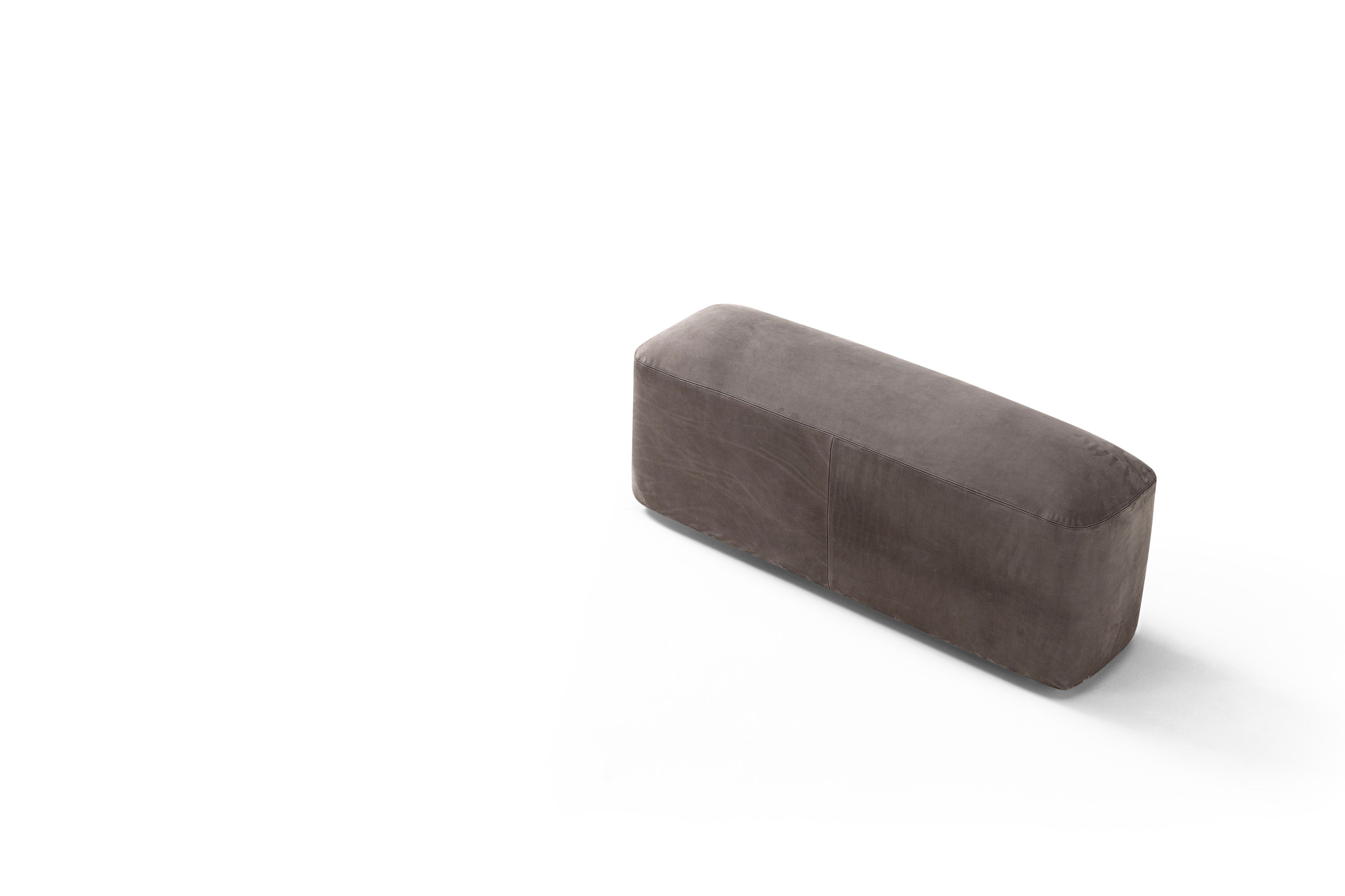 3-местный кожаный модульный диван Amura ARCH-00118588 - Вид №19