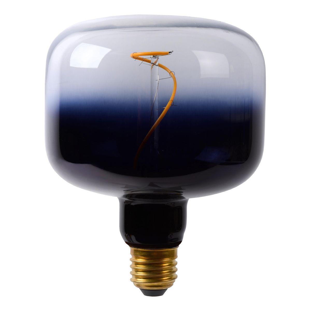 49051/04/30 Лампа светодиодная филаментная диммируемая E27 4W 2700K черная Lucide Filament Bulb