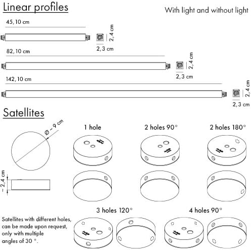 Модульная подвесная лампа AXOLIGHT Poses ARCH-00073833 - Вид №8