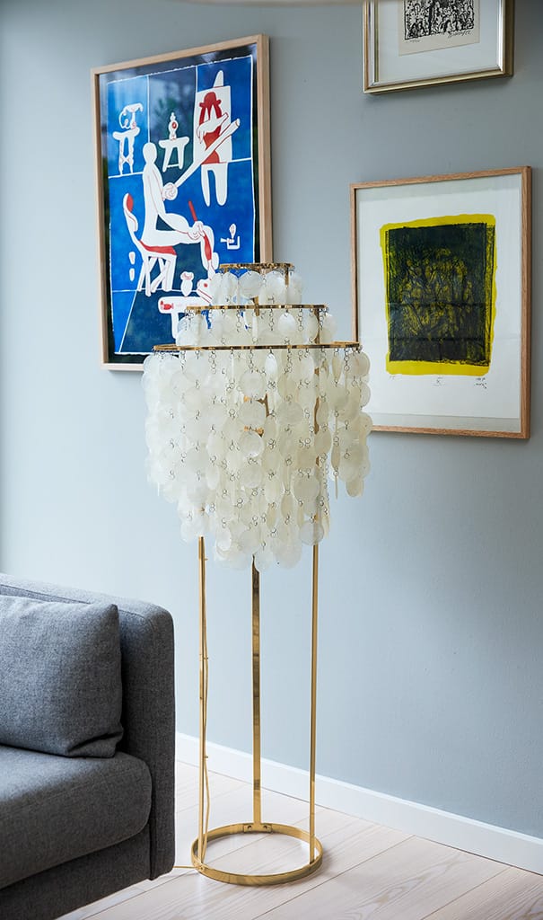 Торшер из перламутра и латуни VERPAN Fun Mother of Pearl ARCH-00125083 - Вид №2