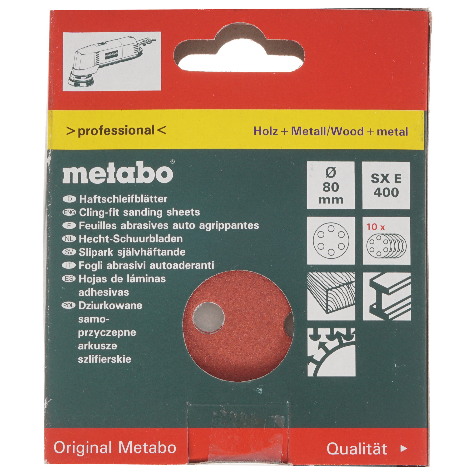 Круг шлифовальный Metabo 624047000 10 шт 1153138 STDN-0061045