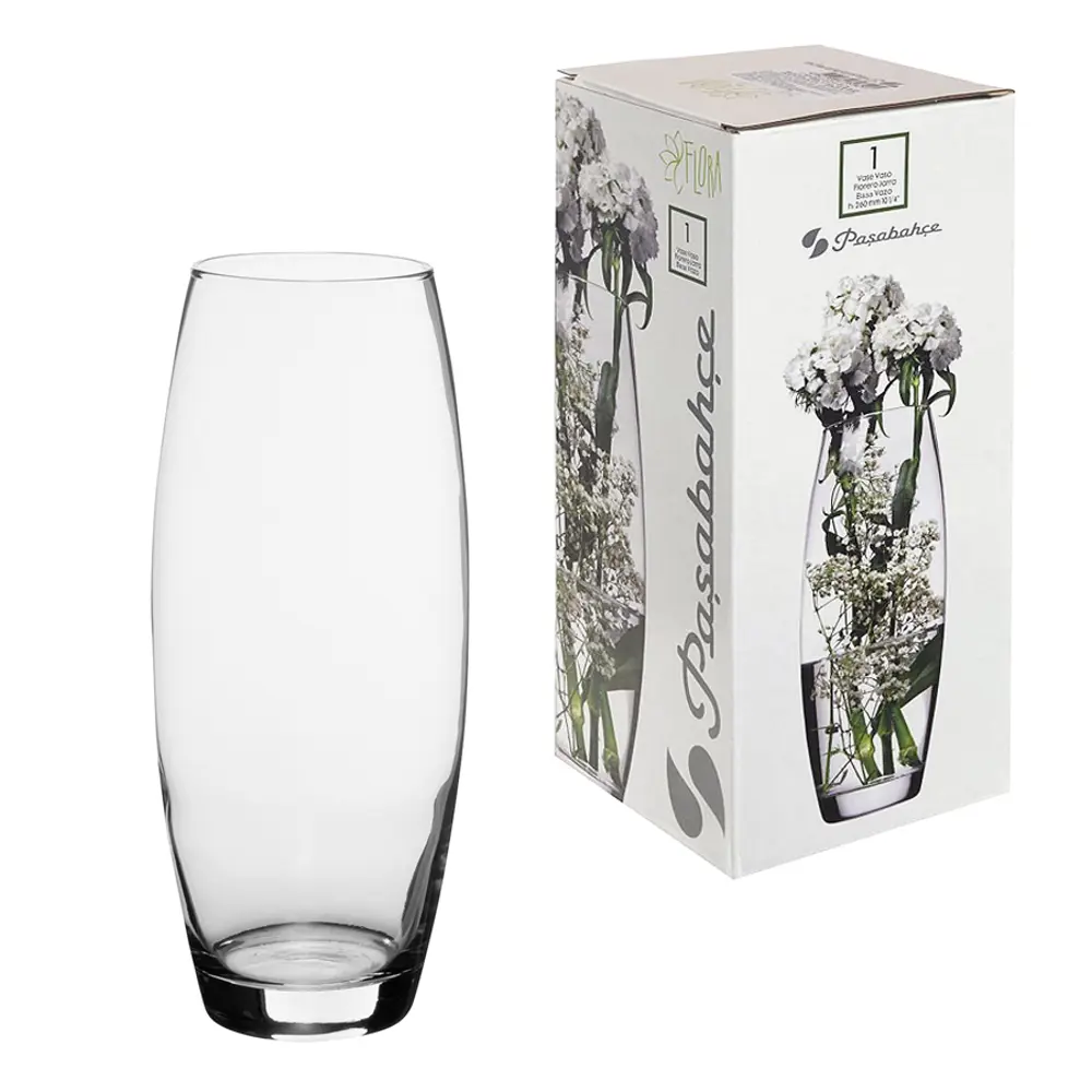 Ваза Flora стекло цвет прозрачный 8x26 см Santreyd STLM-2100571 - Вид №2