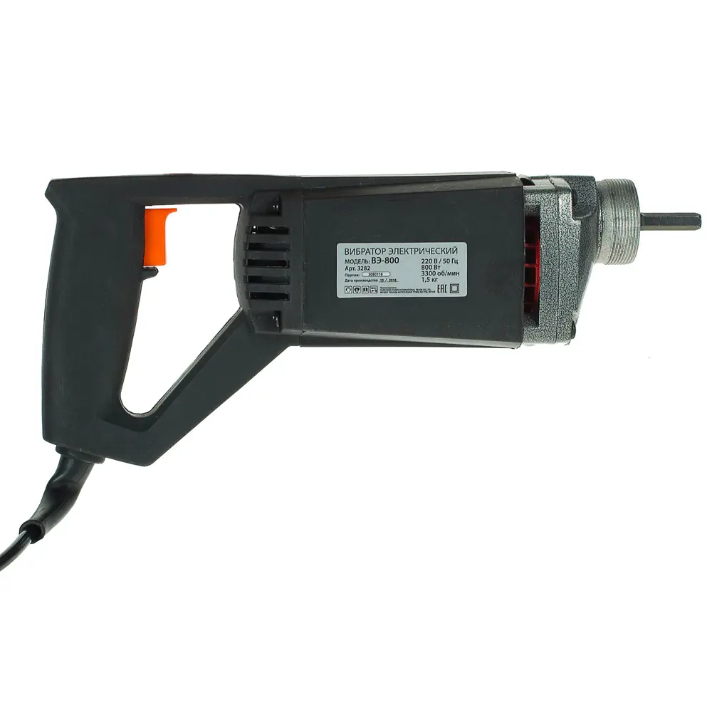 Вибратор для бетона СПЕЦ ВЭ-800 — профессиональное уплотнение смесей 18272565 STLM-0010174 - Вид №2
