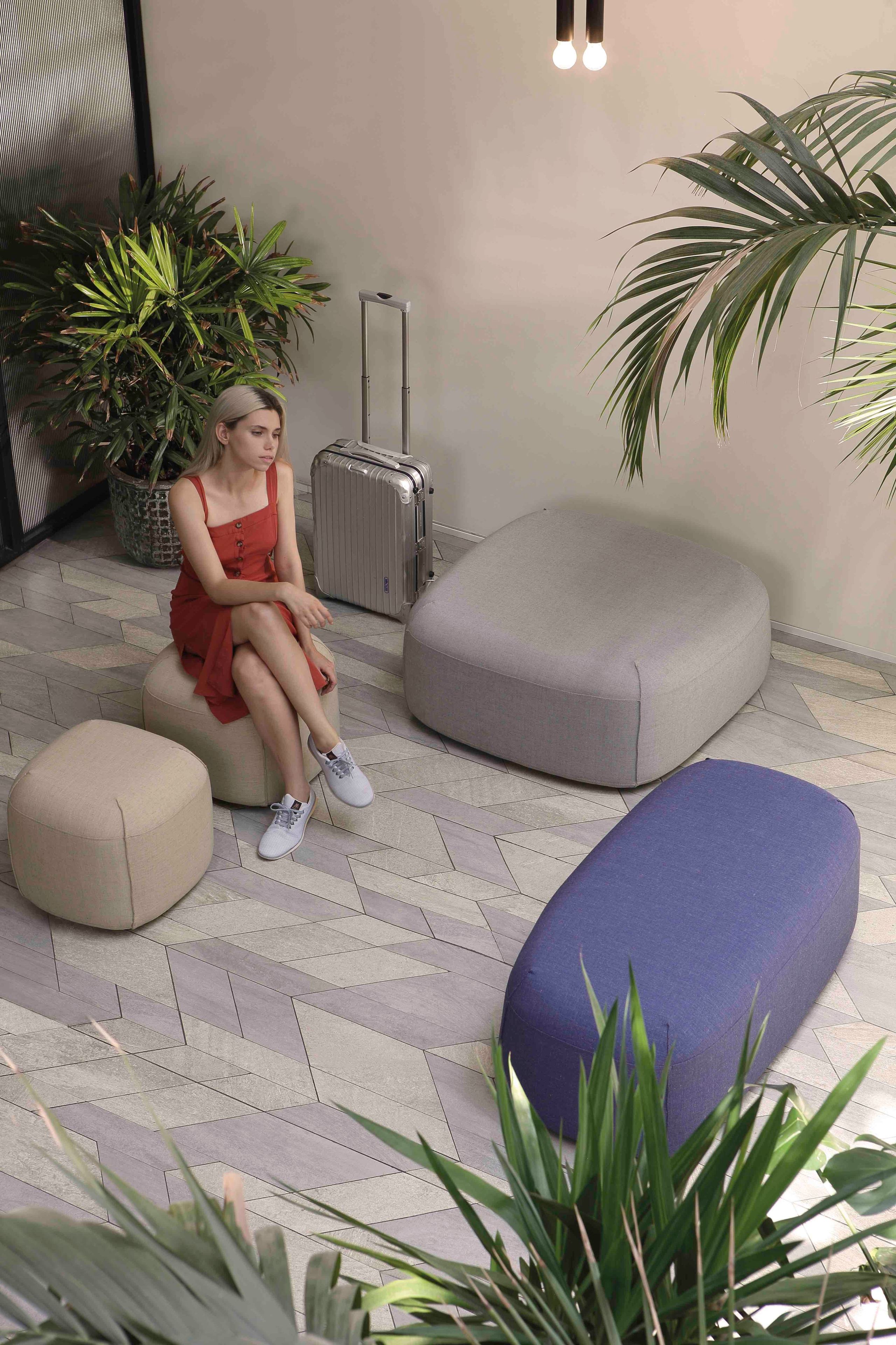 Ткань пуф Lebom Ко Тао ARCH-00130373 - Вид №1