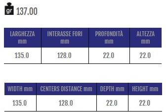 Cosma Ручка для мебели из замака в современном стиле  12557  - Вид №1